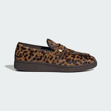 Adidas 愛迪達 Handball Spezial Loafer W [KJ2526] 女 休閒鞋 復古 麂皮 豹紋