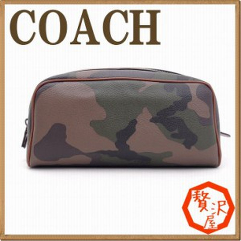 コーチ COACH バッグ メンズ セカンドバッグ トラベル セカンドポーチ