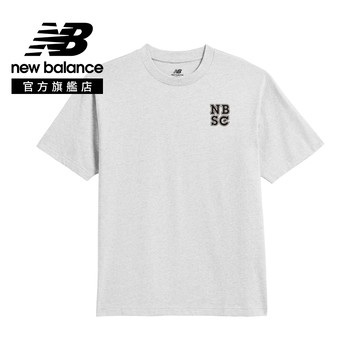 [New Balance]NBBOY籃球隊短T_男性_灰色_MT61A9TEAHH