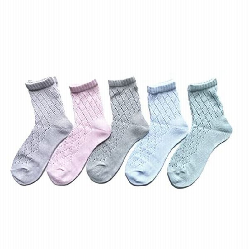 ソックス レディース 薄手 春夏 靴下 かわいい おしゃれ 表糸綿100 涼しい ルミー ソックス 5足セット 通販 Lineポイント最大0 5 Get Lineショッピング