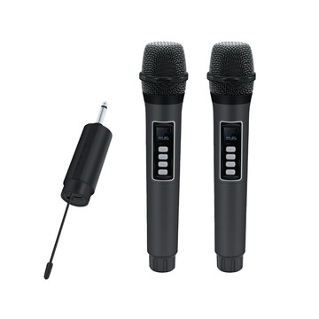 萬能無線話筒家庭專用K歌戶外演出音響混響調節一拖二手持麥克風【北歐家居生活】