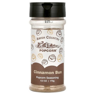 Amish Country Popcorn, 爆米花調味料，肉桂麵包，6 盎司（170 克）