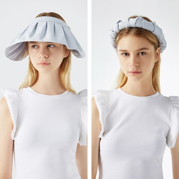 Ohsunny 大簷防曬貝殼形太陽帽時尚可折疊髮箍帽防紫外線 UPF50+