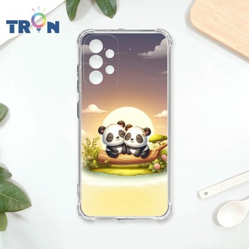 TRON 三星 A53 5G 可愛萌熊貓 四角防摔 軟殼 手機殼