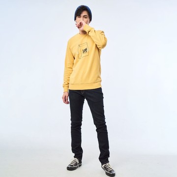 Lee 男款 709 低腰合身小直筒牛仔褲 | Modern