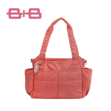 HAPPY B+B 經典多用途媽媽包/尿布墊保溫袋-橘 E-B-95146-O