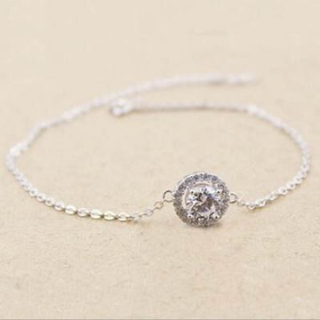 現貨+預購 925純銀手鍊 手環-獨特精緻氣質流行母親節生日情人節禮物女配件73z40【獨家進口】【米蘭精品】