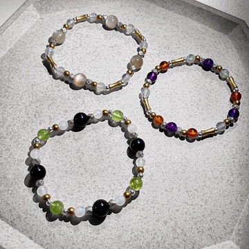 多寶系列銅銀手串