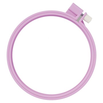 日本 Clover 可樂牌 彩色刺繡框12cm 紫色  1個