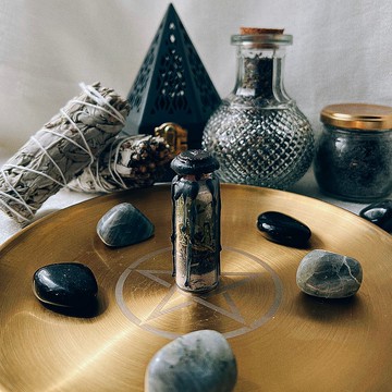 【小型家宅平安瓶】保護魔法瓶 | 盧恩符文 | 強大防衛屏障