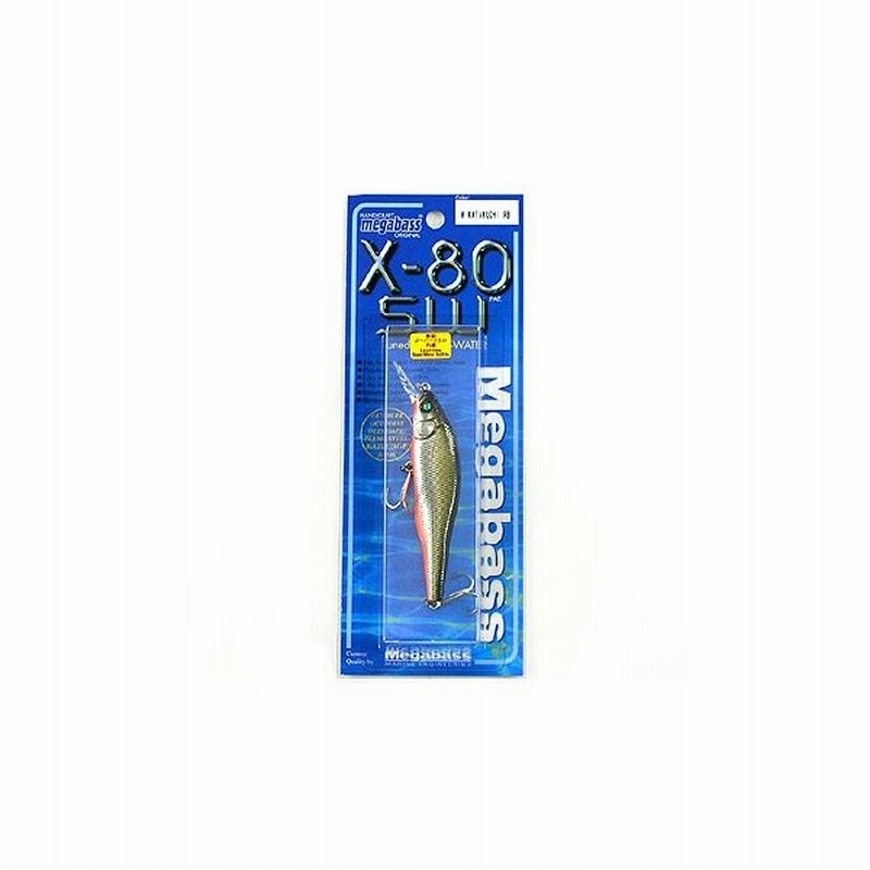 シーバス用ルアー メガバス X-80 SW 80.5mm MカタクチRB 通販 LINEポイント最大0.5%GET | LINEショッピング
