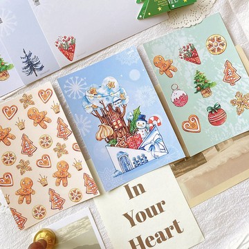 【聖誕限定】水彩手寫明信片 | 卡片禮物 POSTCARD