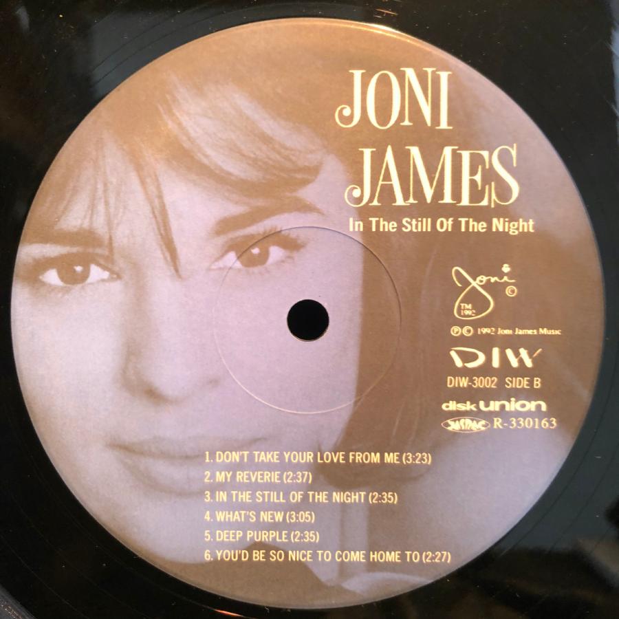 JONI JAMES    In The Still Of The Night LP DISK UNION