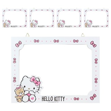 Sanrio 三麗鷗 掛鏡 40 x 30 x 1.1cm  HELLO KITTY好朋友 白色  5個