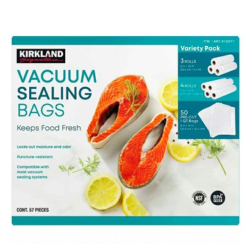 [COSCO代購6] C8122017 科克蘭 食物真空保存真空卷 袋組