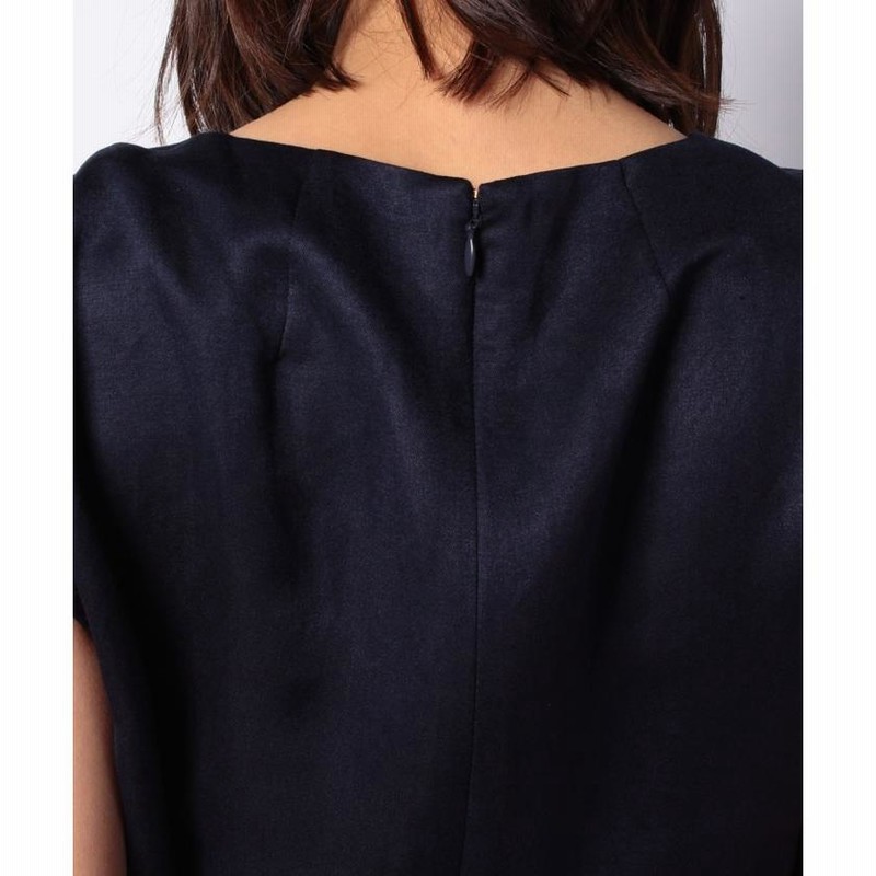 OLD 厳しかっ NAVY オールドネイビー 麻 レーヨン ワンピース 