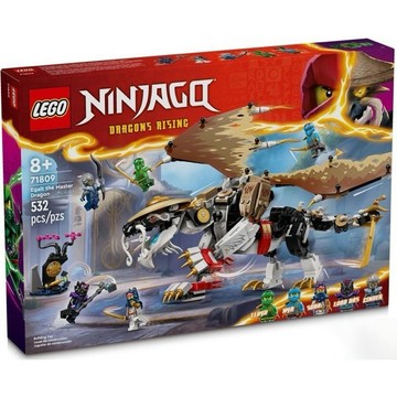 輕盒損【台中翔智積木】LEGO 樂高 NINJAGO 71809 龍長老艾格特