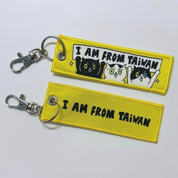 i am from TAIWAN 台派小貓飄帶