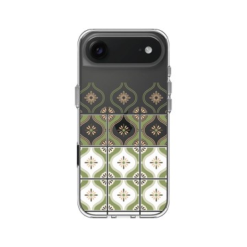 iPhone Air Clear Case（相機按鈕） 透明 - 老屋顏 Old House Face - Newtro印花磚 - 雛菊