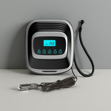 車載充氣泵12v便攜式多功能汽車輪胎電動打氣泵小轎車用打氣筒{鑫弘-工葉電器}可開發票