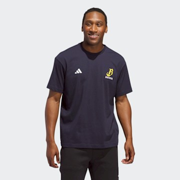 adidas 愛迪達 短袖上衣 男 女 中性款 運動 中信兄弟 亞規 CTBC BROS BB T 藍黑 JL6224