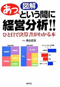  図解　あっという間に経営分析！！ ひと目で決算書がわかる本／黒永哲至(著者)