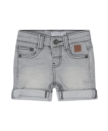 素面灰色牛仔短褲86cm