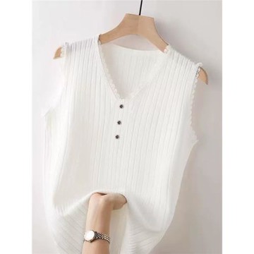 莫代爾春夏季大碼吊帶背心女胖妹妹寬松內搭打底無袖上衣二件套