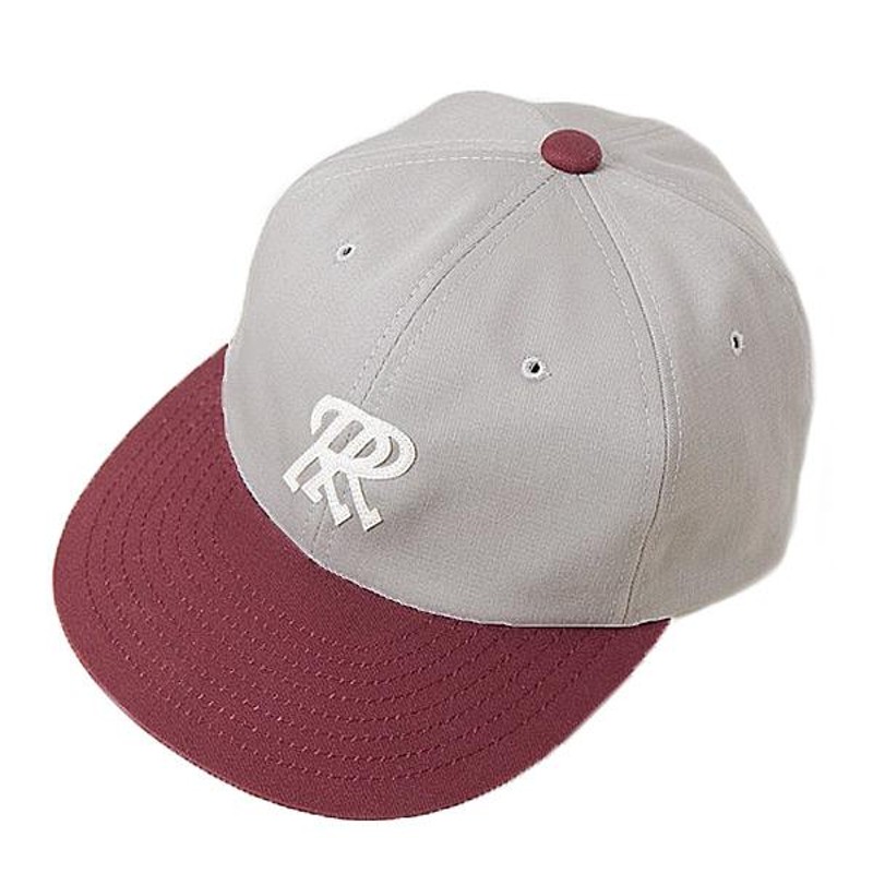 RACAL Old B.B Cap RR 日本製 ベースボールキャップ コットン100% 革