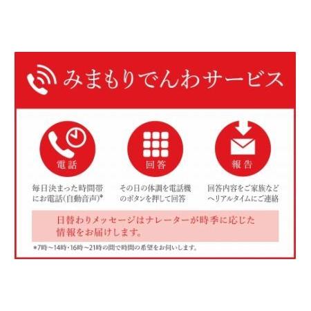 ふるさと納税 郵便局のみまもりサービス「みまもりでんわサービス」（携帯電話）（3ヶ月） 山梨県都留市