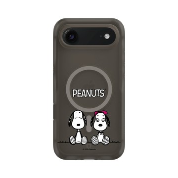 iPhone Air AirX 本質黑 - 史努比 Snoopy - With Belle