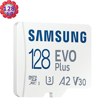 Samsung 128G 128GB EVO plus microSD A2 V30 MB-MC128SA 記憶卡