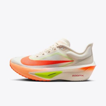 Nike W Zoom Fly 6 [FN8455-105] 女 競速跑鞋 慢跑鞋 馬拉松 緩震 透氣 米橘