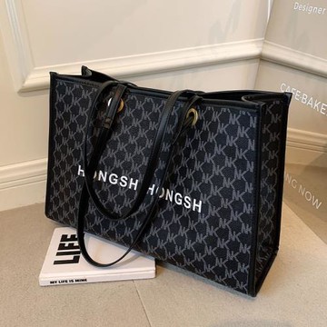 大容量包包女2025新款時尚復古通勤包百搭高級感單肩媽咪包托特包