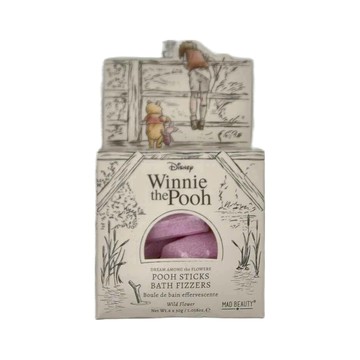 MAD BEAUTY 小熊維尼木棍泡澡球禮盒 Set 6顆 野花香氛  30g  1盒