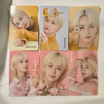 ⭐正版代購⭐SEVENTEEN次 尹凈漢JEONGHAN小卡 honey洗髮精護髮素代言卡 粉版小卡 黃版小卡