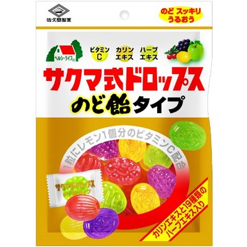 Healthy life Sakuma drops throat candy type 90g