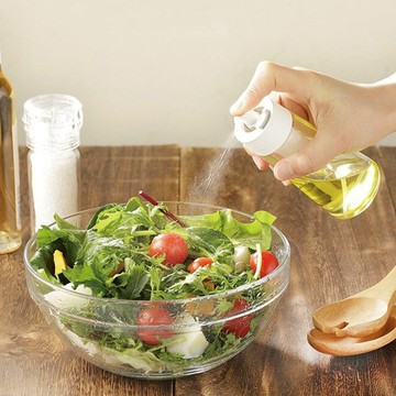 日本 RISU 控量按壓式噴霧調味瓶/噴油瓶 2色可選 - 白