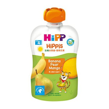 HiPP 喜寶 生機水果趣-香蕉芒果100g★衛立兒生活館★