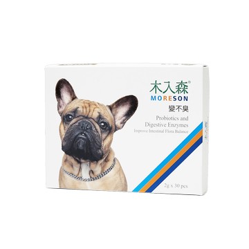moreson 木入森 變不臭 30包/盒 (犬寶專用)