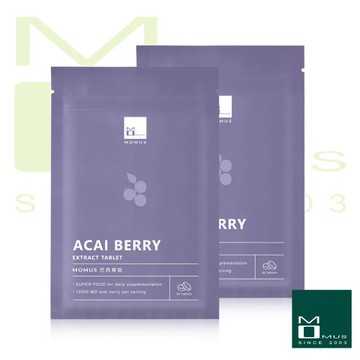 MOMUS 巴西莓錠-36錠/包(2包)-窈窕美顏