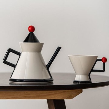 小眾設計感陶瓷茶壺泡茶家用下午茶具咖啡杯新居新婚閨蜜生日禮物