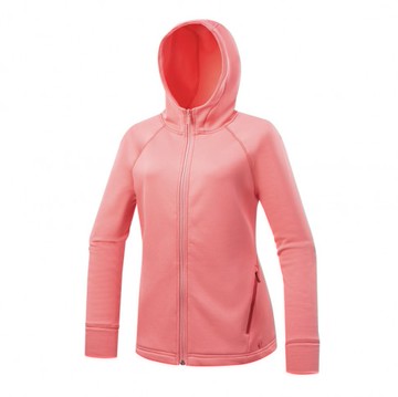 【【蘋果戶外】】山林 52J06 32 深粉紅 女 四彈針織保暖連帽外套 秋冬 Mountneer