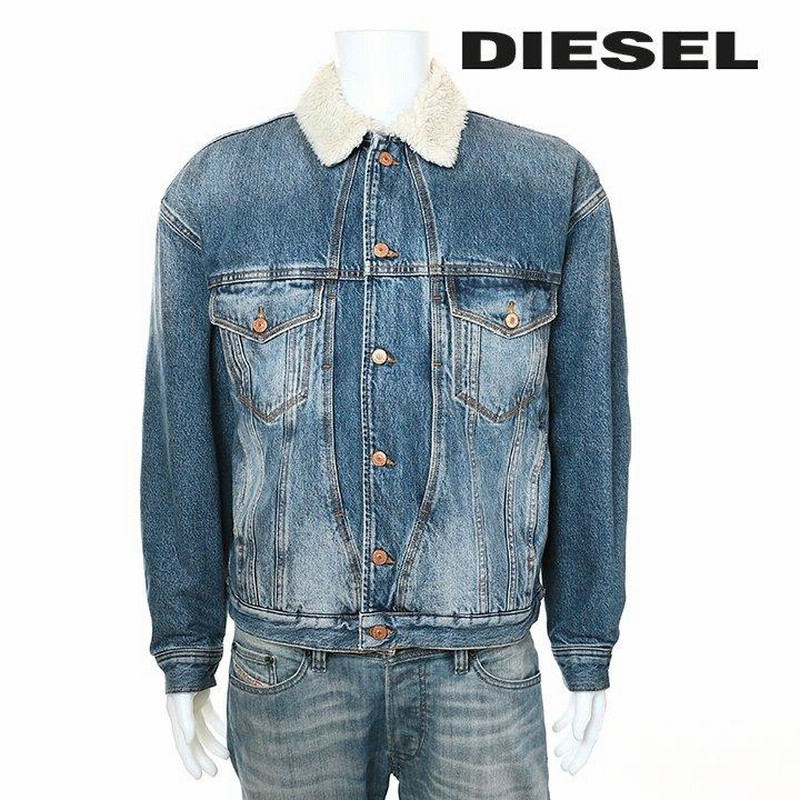DIESEL  レディース　デニムボアジャケット DIESEL ボアデニムジャケット DIESEL（ディーゼル）の「レディース