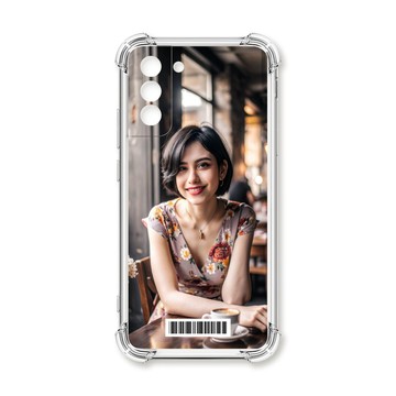 S系列(其他) 殼 TRON 三星 S21 PLUS 咖啡廳的女孩  載具 四角防摔殼 手機殼