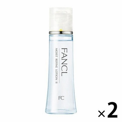 モイストリファイン 化粧液 II しっとり 2本セット 化粧水 ローション 保湿 普通肌　乾燥肌[FANCL 保湿化粧水 無添加 化粧品]