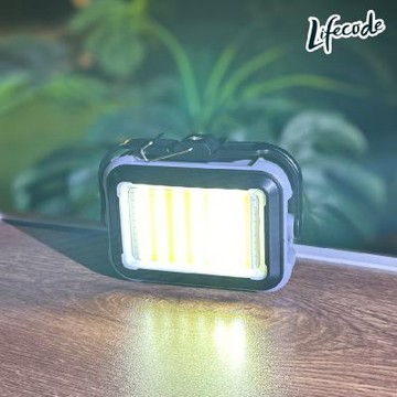 【LIFECODE】LED可調色溫方型燈/露營燈(一般版 )