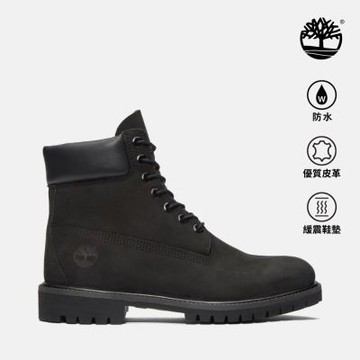 Timberland 男款黑色Timberland® Premium防水6吋靴|10073001
