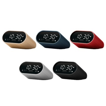 RAY CLOCK 多功能鬧鐘 赭紅色