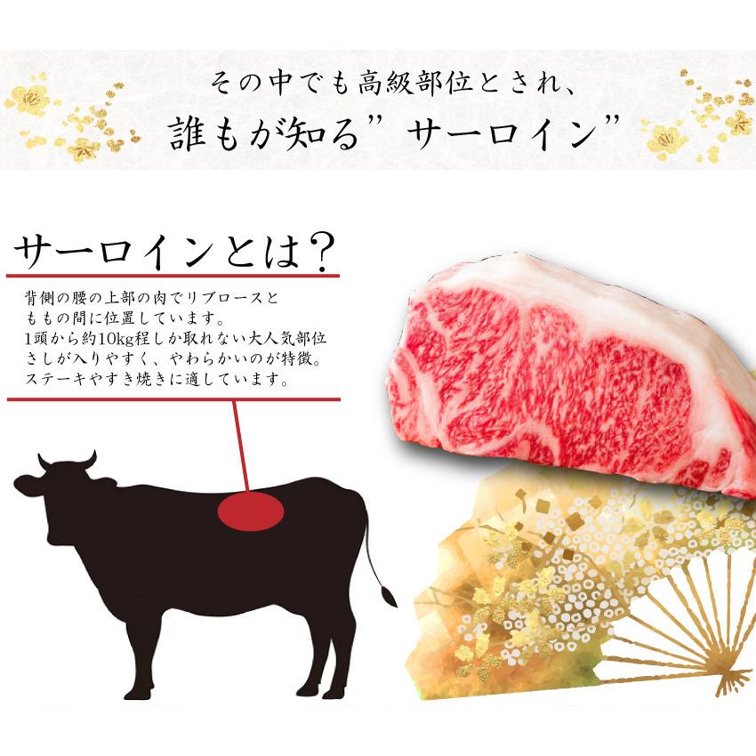 お歳暮 2023 和牛 牛肉 黒毛和牛 A5等級 サーロインステーキ 贈答にも(150g〜180g)×2枚 ギフト